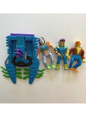 Teenage Mutant Ninja Turtles Lot 80s Kids Toys Action Figures